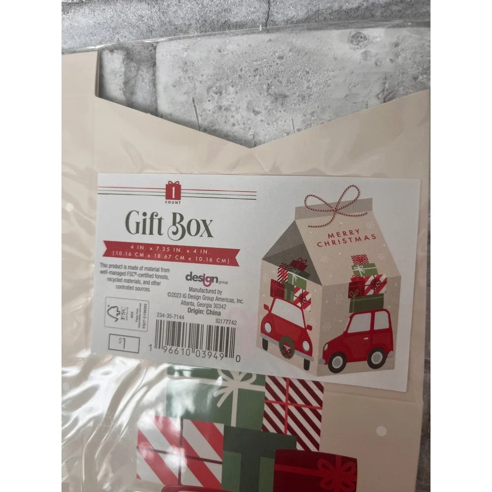 Target‎ Bullseyes Playground Christmas 3D Paper Gift Boxes 29 Total 3 Designs
